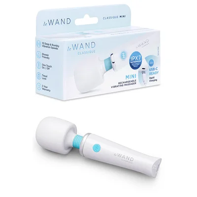 le wand classique mini 56 vibrating wand massager