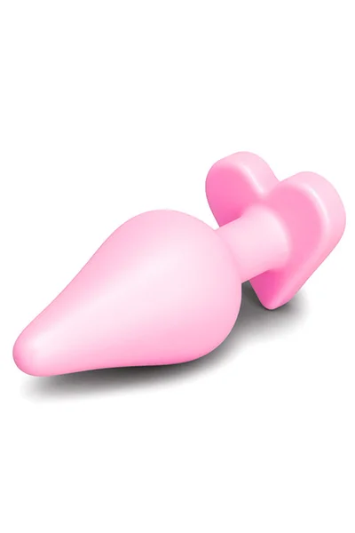 B-Vibe Butties B Mine 4" Butt Plug With Heart Shaped Base — image 4 of 6