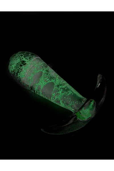 O Products Glow in the Dark 3.1" Glass Butt Plug — image 4 of 5