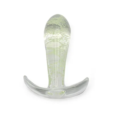 o products glow in the dark 31 glass butt plug