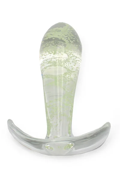 O Products Glow in the Dark 3.1" Glass Butt Plug — image 6 of 10