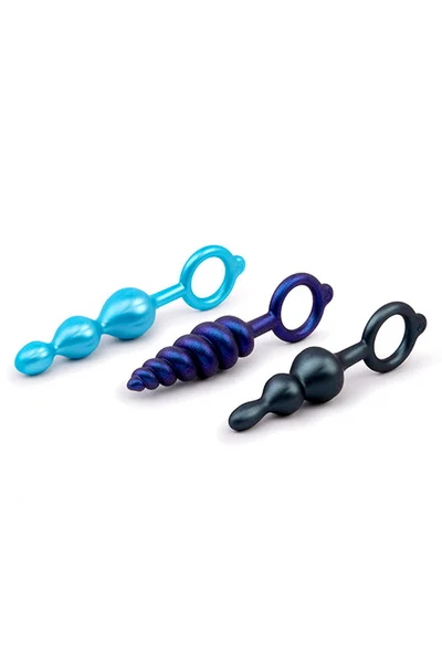 B-Vibe Beaded Butties Bundle 3 Piece Anal Plug Set — image 2 of 5