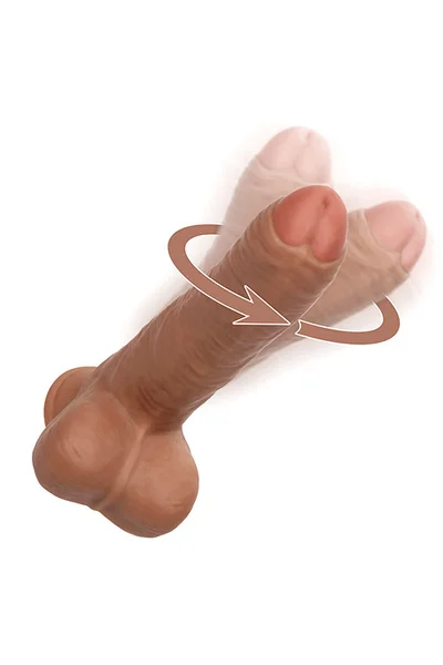 Calexotics Working Stiff The Gyrating Bartender 8" Gyrating & Vibrating Dildo — image 10 of 12