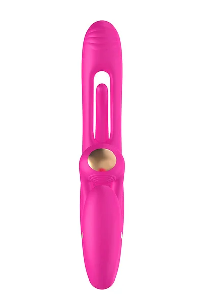 Adam and Eve Orgaz Ohh Matic 9.25" Multi Function Strapless Strap On with Remote Control — image 9 of 12
