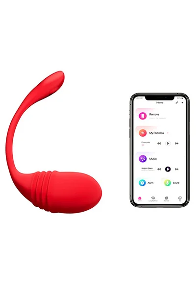 Lovense Vulse App Enabled 8.1" Thrusting & Vibrating Egg — image 14 of 18