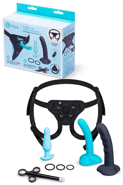 B-Vibe Strap-It-On 8 Piece Anal Training Kit — image 13 of 18