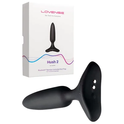lovense hush 2 app enabled small 39 vibrating butt plug