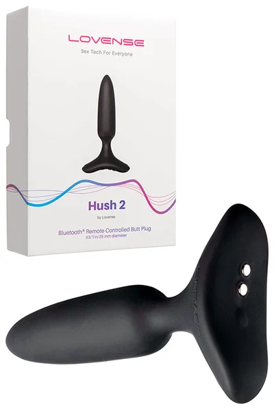 Lovense Hush 2 App Enabled Small 3.9" Vibrating Butt Plug — image 3 of 6