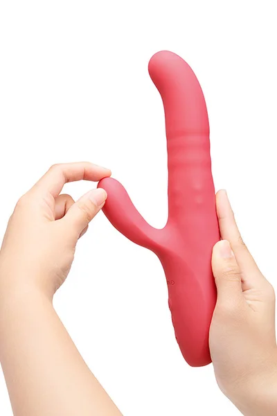 Le Wand Thrust 9.25" Thrusting Rabbit Vibrator with 360° Rotating Beads — image 8 of 10