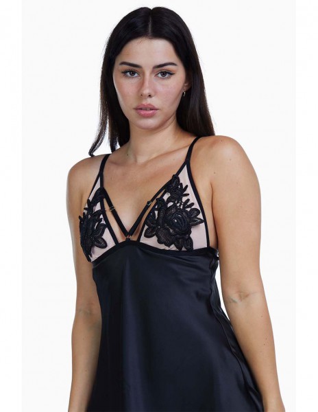 HUSTLER Applique Chemise — image 7 of 11