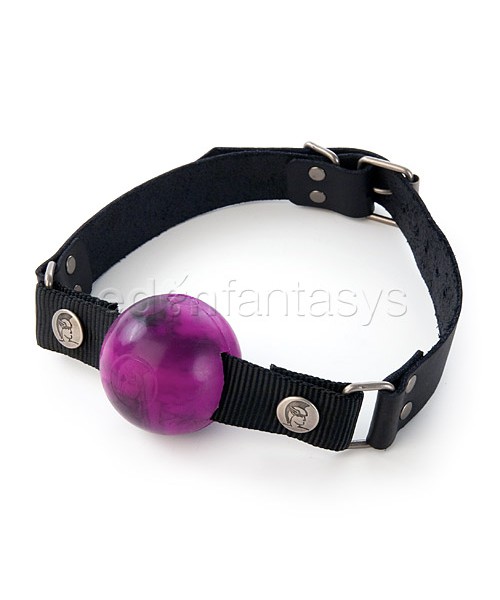 Silicone removable large ball gag