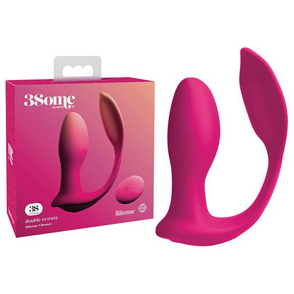 Pipedream Double Ecstasy Couples Wearable Vibrator With Remote