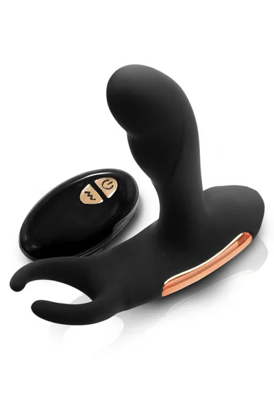 nsnovelties 5.1" Rechargeable Warming Prostate Vibrator with Remote — image 10 of 12