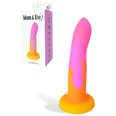 adam and eve charmed liquid silicone suction cup dildo