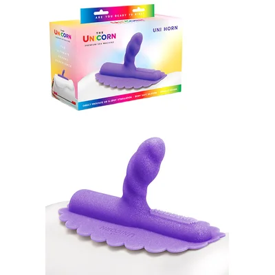 cowgirl uni horn silicone sex machine attachment