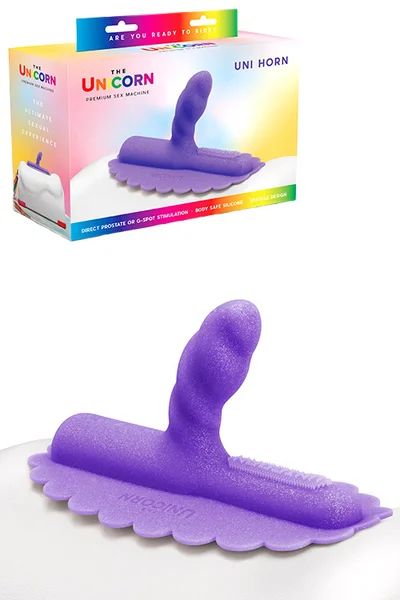 Cowgirl Uni Horn Silicone Sex Machine Attachment — image 7 of 12