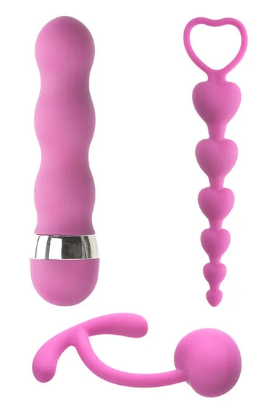 Adam and Eve Waves Of Pleasure 3 Piece Beginner's Toy Kit — image 2 of 2