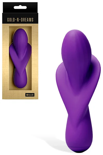 nsnovelties Gold n Dreams Millie 5.4" Clitoral Vibrator — image 4 of 6