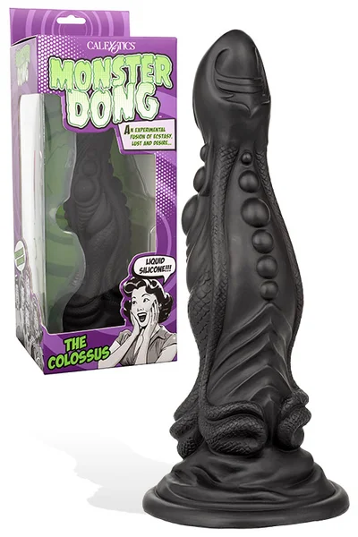 Calexotics The Colossus 9.75" Liquid Silicone Monster Dildo — image 7 of 12