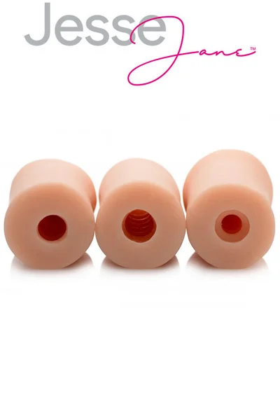 Jesse Jane Realistic Mouth, Pussy & Ass Masturbators (3 Pce Set) — image 6 of 6