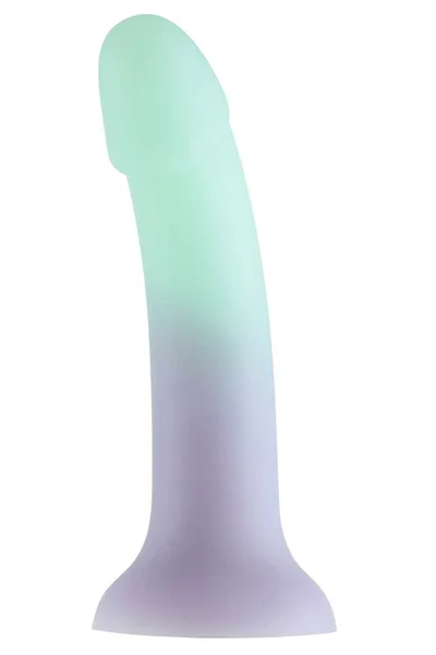 Adam and Eve Ombre Curve 6.75" Silicone Dildo — image 6 of 12