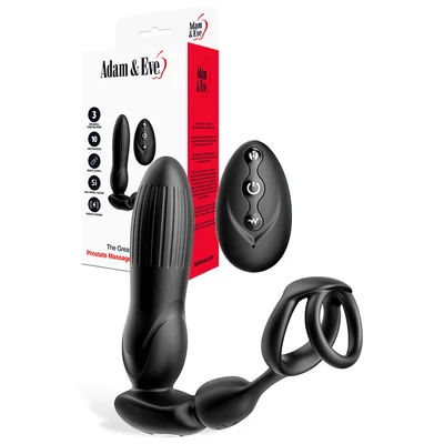 adam and eve the great expander 55 prostate massager with dual rings