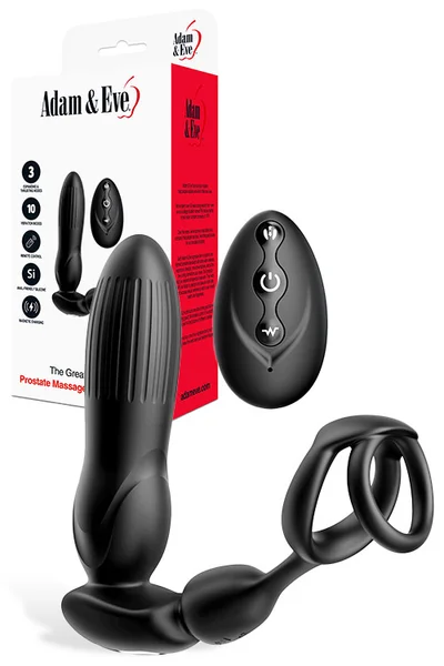 Adam and Eve The Great Expander 5.5" Prostate Massager with Dual Rings — image 13 of 18
