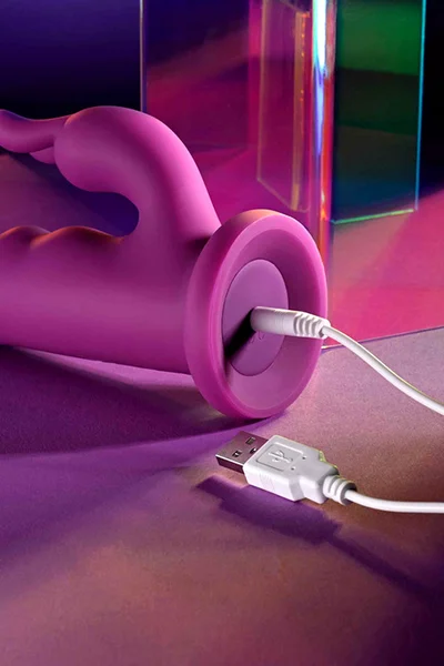 Playboy Fluffle 7.8" Twirling Rabbit Vibrator — image 5 of 5