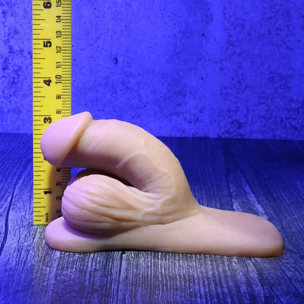 Gender X 4'' PACKER - Medium - Tan 10 cm Packer — image 7 of 9