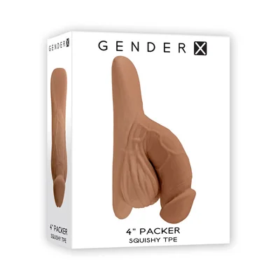 gender x 4 packer medium tan 10 cm packer