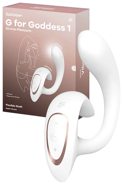 Satisfyer G for Goddess 7.3" Flexible Rabbit Vibrator — image 5 of 8