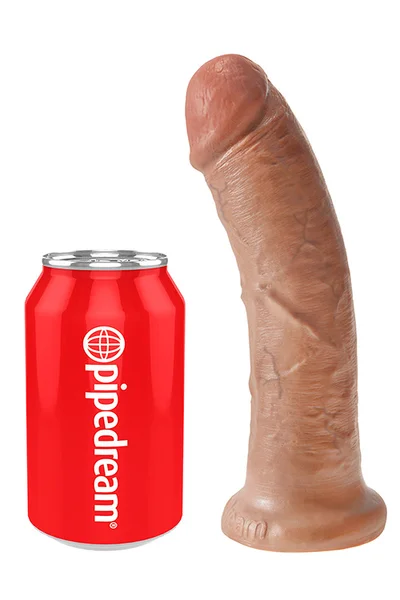 Pipedream King Cock 8" Realistic Dildo with Suction Cup Base — image 4 of 4