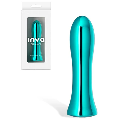 nsnovelties inya shimmer 47 metallic bullet vibrator