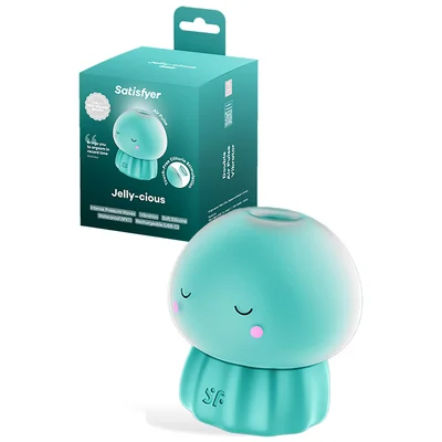 satisfyer jellycious 31 vibrating air pulse clitoral stimulator
