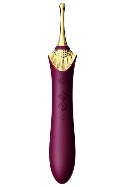 Zalo Bess 2 Warming 8.6" Clitoral Vibrator with 4 Attachments — image 2 of 4