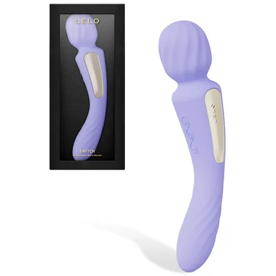 lelo switch 85 double ended wand vibrator