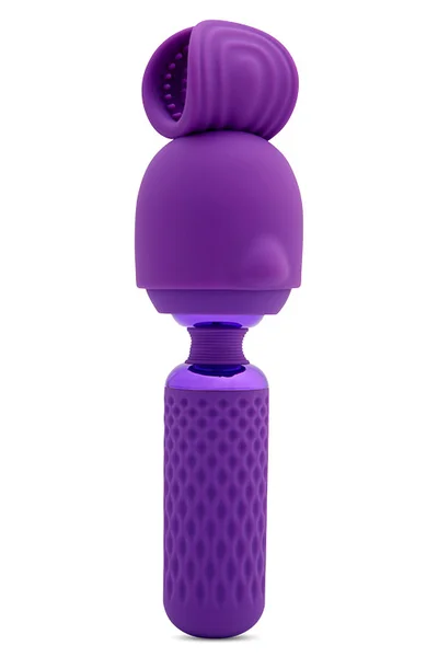 NU Sensuelle Harlow Nubii 7.3" Heated Wand Massager with Stroker Attachment — image 3 of 5