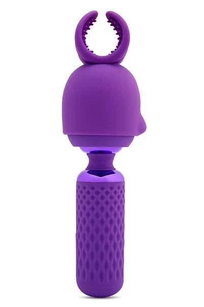 NU Sensuelle Harlow Nubii 7.3" Heated Wand Massager with Stroker Attachment — image 2 of 5