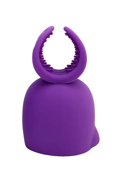NU Sensuelle Harlow Nubii 7.3" Heated Wand Massager with Stroker Attachment — image 4 of 5