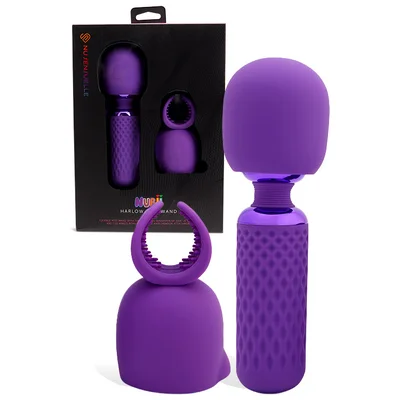 nu sensuelle harlow nubii 73 heated wand massager with stroker attachment