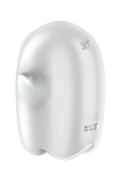 Satisfyer Glowing Ghost 3.3" Glow In The Dark Vibrating Air Pulse Clitoral Stimulator — image 3 of 5