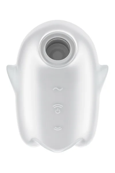 Satisfyer Glowing Ghost 3.3" Glow In The Dark Vibrating Air Pulse Clitoral Stimulator — image 12 of 15