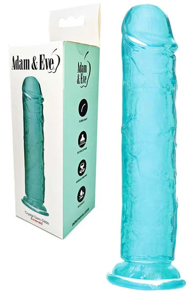 Adam and Eve Crystal Gem 7.8" Suction Cup Dildo — image 17 of 18