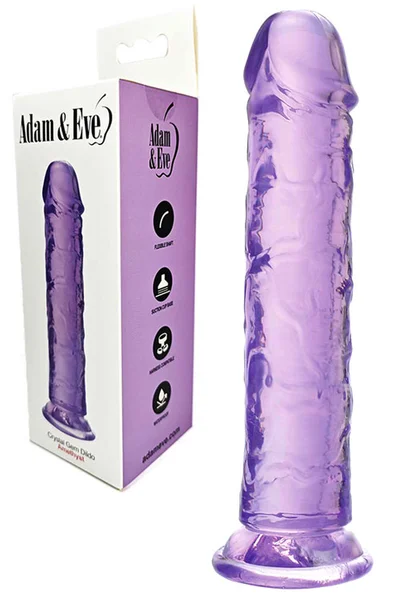 Adam and Eve Crystal Gem 7.8" Suction Cup Dildo — image 9 of 18