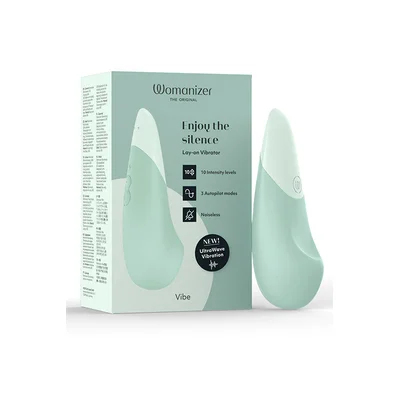 womanizer vibe 56 lay on silent clitoral vibrator
