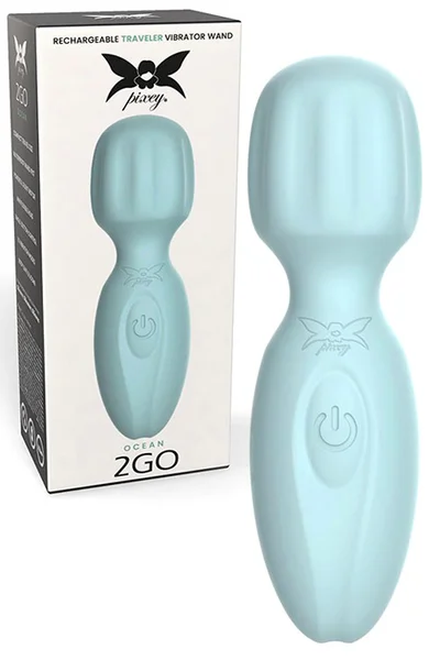 Pixey 2GO 4.3" Mini Vibrating Wand Massager — image 17 of 18