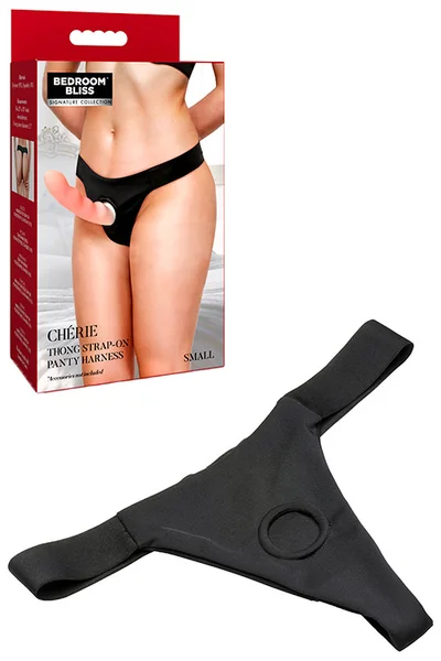 Bedroom Bliss Chérie Thong Strap On Panty Harness — image 7 of 12