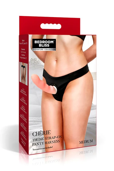 Bedroom Bliss Chérie Thong Strap On Panty Harness — image 5 of 6