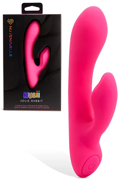 NU Sensuelle Jolie Nubii 5.9" Mini Heated Rabbit Vibrator — image 5 of 8