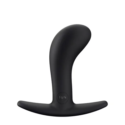 fun factory bootie m black black 93 cm medium butt plug